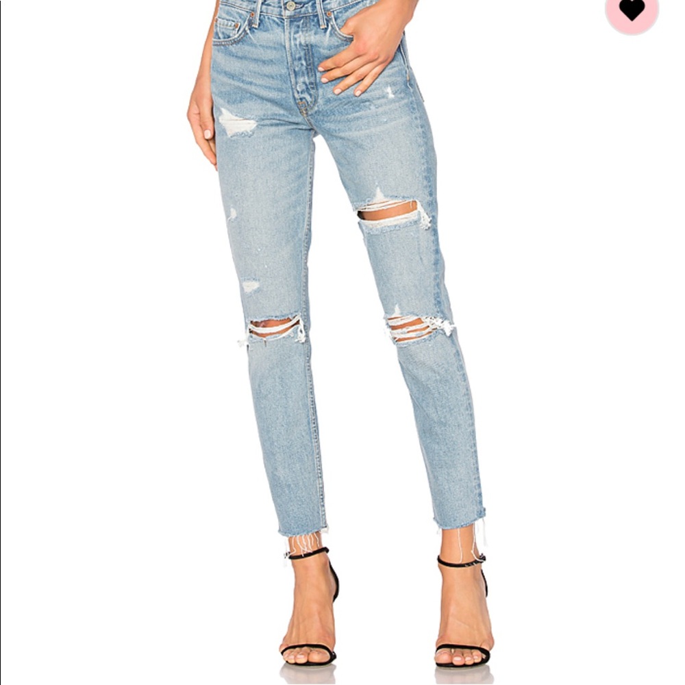 REVOLVE HIGH RISE SKINNY JEAN